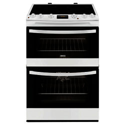 Zanussi ZCI68300WA Induction Hob Electric Cooker, White